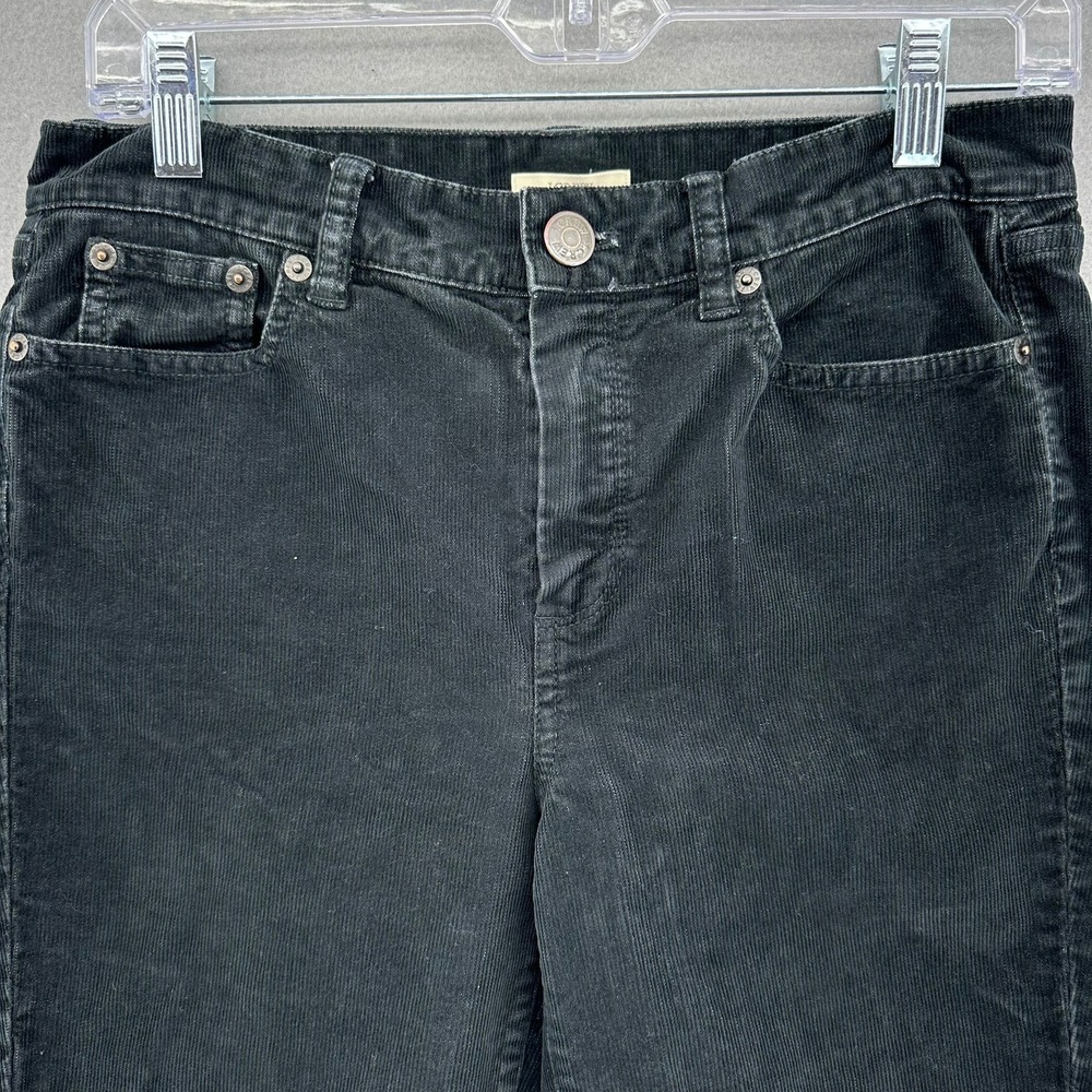 J. Crew High Rise Skinny Cord Corduroy Black Pants SZ 28x26‎ Preppy Retro Prep